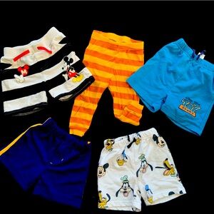 Disney Mickey Mouse and Toy Story Kids Shorts Set